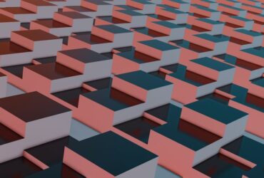 Abstracte modulaire blokkenstructuur