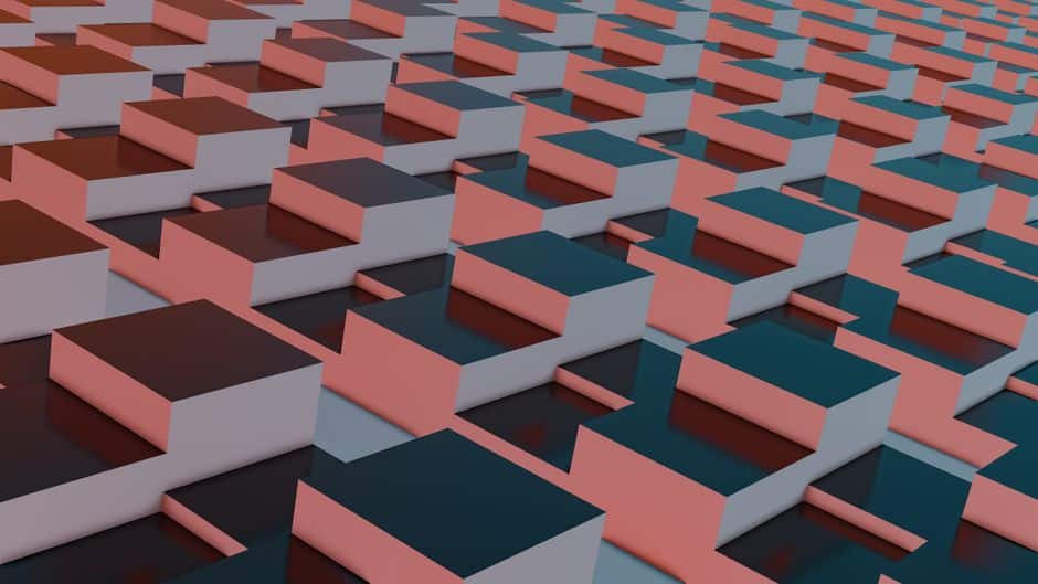 Abstracte modulaire blokkenstructuur